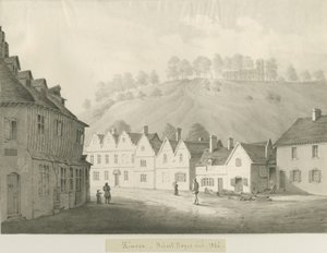 كينفر تاون: رسم بني داكن ، 1836 بواسطة روبرت نويز