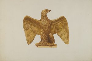 زخرفة معمارية (نسر) بواسطة روبرت بوهل
