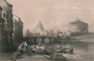 روما ، 1820s. بواسطة روبرت ساندز