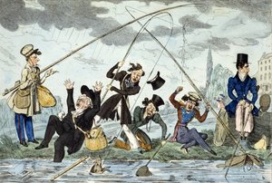 Waltonising or Green-Land Fisherman, c.1830 (coloured engraving) بواسطة روبرت سيمور