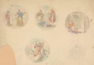 خمسة مناظر صغيرة من العصور القديمة بواسطة روبرت سميرك