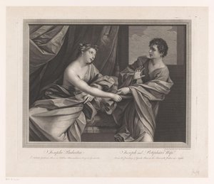زوجة يوسف وفوطيفار Josephi Pudicitia / جوزيف وزوجة Potiphar (العنوان على الكائن)