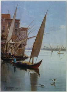 بحيرة في شمال أفريقيا بواسطة روبرت تالبوت كيلي