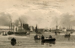 ليفربول ، من ميرسي ، العدد الثالث ... ، c1830. بواسطة روبرت واليس
