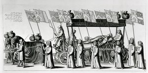 جنازة رسمية لجورج مونك ، دوق ألبيمارل الأول ، 1671 بواسطة روبرت وايت