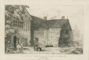 Dimsdale Old Hall: النقش ، بدون تاريخ [؟ c 1870]