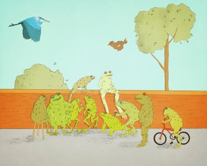 تودز بلوك بارتي، 2020 (رقمي) بواسطة روبرتا موراي