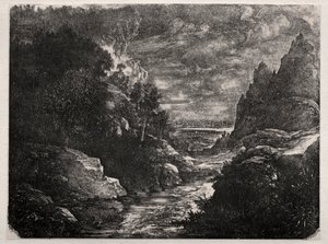 تيار الجبل ، 1871. بواسطة رودولف بريسدين