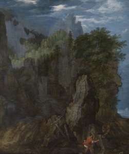 صيادو جراد البحر ، حوالي 1608 (زيت على قماش)