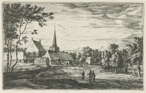 منظر لحيسبين حسبين (العنوان على الكائن) Villagescapes in the Northern Netherlands (عنوان المسلسل)