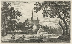 منظر لكنيسة سينت ويليبروردوس في كلاين زاندرت Rysbergen (العنوان على الكائن) Villagescapes in the Northern Netherlands (عنوان المسلسل)