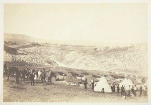 معسكر مدفعية الحصان 1855. بواسطة روجر فينتون