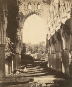 دير Rievaulx ، 1854. بواسطة روجر فينتون