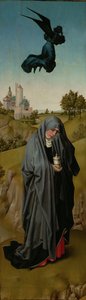 القديسة مريم المجدلية ، صلب الصليب ، ج. 1440 بواسطة روجير فان دير ويدين