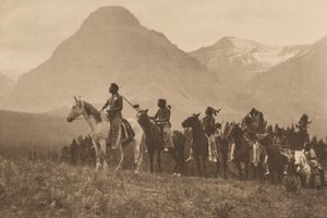 مكتشفو الممرات، بيغان، مونتانا، مونتانا، 1913 (صورة فوتوغرافية) بواسطة رولاند دبليو ريد