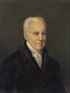 القس جورج كراب ، بين 1827-1828 (زيت على لوح) بواسطة روليندا شارلز