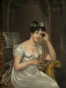 بورتريه ذاتي ، حوالي 1814 (زيت على قماش) بواسطة روليندا شارلز
