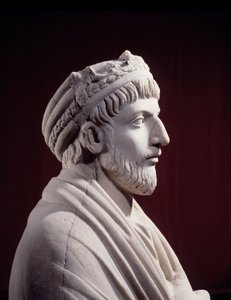 الفن اليوناني الروماني: تمثال الإمبراطور الروماني جوليان لير المرتد (331 - 363) (القرن الرابع قبل الميلاد. JC) باريس ، متحف اللوفر بواسطة رواية
