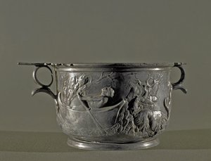 Silver skyphos, 2nd century BC بواسطة رواية