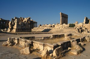 ملجأ المشتري هيليوبوليتانوس ، المحكمة الكبرى ، العصر الإمبراطوري العالي (27 ق.م - 395 م) بواسطة الفترة الإمبراطورية الرومانية