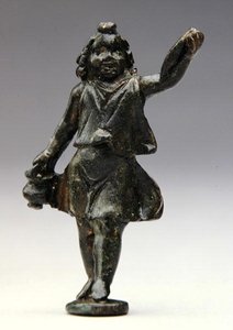 حربوقراط ، وجدت في Geismar (برونزية) بواسطة رومان رومان