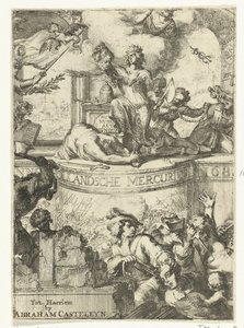 صفحة العنوان لـ Hollandsche Mercurius حوالي عام 168 (5؟)