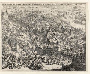 بلغراد عاصفة من قبل ماكسيميليان إيمانويل ، ناخب بافاريا ، 6 سبتمبر 1688