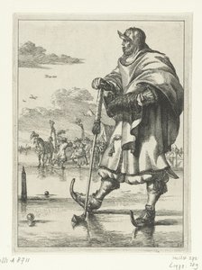 شخصيات à la mode no 11: Kolf player على الجليد الأرقام على طريقة (عنوان السلسلة) بواسطة نيكولايس فيشر (أنا)