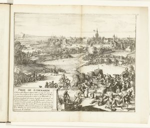 أخذ Oudenaarde ، 1582 Prize de Audenarde (العنوان على الكائن) Guerres de Flandres (عنوان المسلسل) بواسطة Romeyn de Hooghe