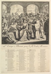 LEurope Allarmée.nd بواسطة Romeyn de Hooghe