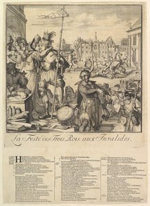 The Feste des Trois Rois.nd بواسطة Romeyn de Hooghe