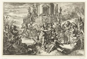 انتصارات مع وصول فيليم الثالث بواسطة Romeyn de Hooghe