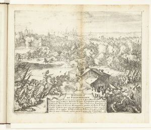 معركة Steenbergen ، 1583 Bataille de Steenberghen (العنوان على الكائن) Guerres de Flandres (عنوان المسلسل) بواسطة Romeyn de Hooghe