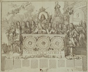 مشهد فورستليك ، ج .1676 بواسطة Romeyn de Hooghe