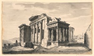تصميم المسرح ، الانتصاب في الأكروبوليس ، أثينا ، اليونان