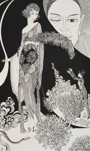 رسم توضيحي من رباعيات عمر الخيام ، 1920 بواسطة رونالد بلفور