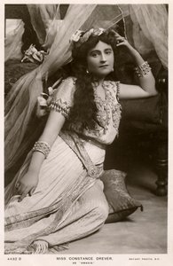 كونستانس دريفر ، الممثلة البريطانية ، c1907. بواسطة صور الروتاري