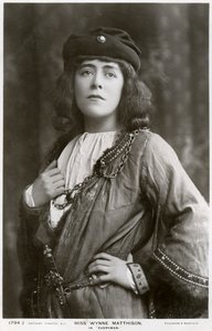 إديث ويني ماتيسون ، الممثلة البريطانية ، c1907. بواسطة صور الروتاري