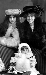Ellaline Terriss 1872-1971 ، الممثلة والمغنية الإنجليزية ، 1908.