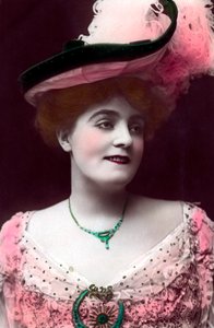 إيفي غرين 1875-1917 ، الممثلة الإنجليزية ، 1906. بواسطة صور الروتاري
