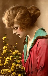 غلاديس كوبر 1888-1971 ، الممثلة الإنجليزية ، أوائل القرن العشرين. بواسطة صور الروتاري