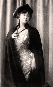 أولغا نيثيرسول c1863-1951 ، الممثلة الإنجليزية ومنتجة المسرح ، أوائل القرن العشرين. بواسطة صور الروتاري