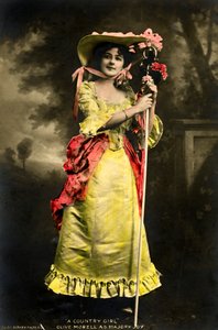 أوليف موريل ، ممثلة ، 1903. بواسطة صور الروتاري
