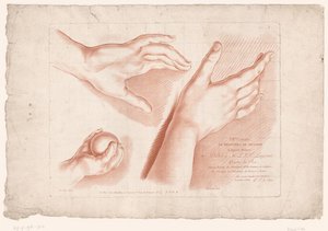 طباعة العنوان بثلاث أيدي مبادئ الرسم من الطبيعة الجزء الثامن (عنوان السلسلة) VIIIe Cahier de Principes du Dessin d