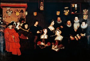 Sir Thomas More, his father, his household and his descendants, circa 1593 بواسطة روكي لوكي