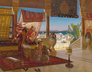 غزل الصوف.