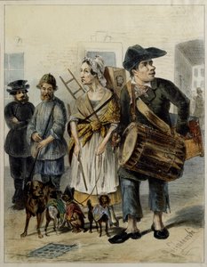 خادم يأخذ الكلاب 1843 بواسطة رودولف قاسميروفيتش جوكوفسكي