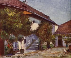 منزل في Heiligenstadt حيث عاش بيتهوفن (لون ليثو)