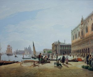يموت Riva degli Schiavoni مع dem Dogenpalast