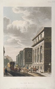 منظر لأولد بيلي ، باتجاه الشمال ، مدينة لندن ، 1814